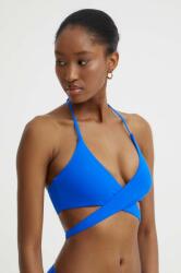 Answear Lab bikini felső enyhén merevített kosaras - kék S - answear - 10 990 Ft