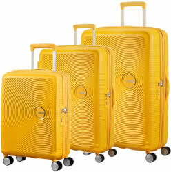Samsonite Soundbox Bőrönd Szett Golden Yellow (88472/1371 & 88473/1371 & 88474/1371)