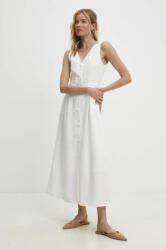 ANSWEAR ruha fehér, maxi, testhezálló - fehér L