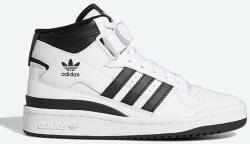 Adidas bőr sportcipő Forum Mid J fehér, FZ2083 - fehér Női 35.5
