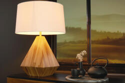 DIAMOND design teakfa asztali lámpa -60cm (43848)