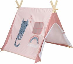  HOMESTYLING Gyerek sátor 101x106x106 cm rózsaszín KO-HZ1992810