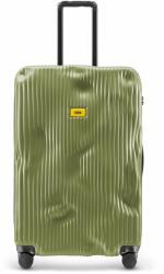 Crash Baggage kemény fedelű bőrönd STRIPE nagy méretű 79x50x30 cm - zöld Univerzális méret (CB153)