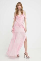 ANIYE BY ruha rózsaszín, maxi, testhezálló, 185209 - rózsaszín 36