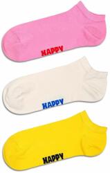 Happy Socks zokni Solid Low Socks 3 pár - többszínű 41/46
