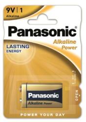 Panasonic Elem, 9V, 1 db, PANASONIC "Alkaline power (6LR61APB-1BP/6LR61APB/1BP)