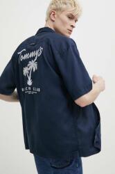 Tommy Hilfiger ing férfi, sötétkék, relaxed, DM0DM18945 - sötétkék L
