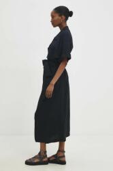 ANSWEAR ruha fekete, maxi, harang alakú - fekete L - answear - 36 990 Ft
