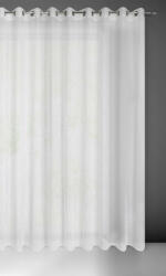  Carla fényáteresztő függöny Fehér 300x250 cm