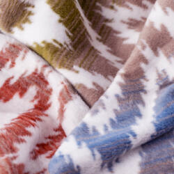  Puha pamut-akril takaró boho stílusú mintával többszínű 150x200 cm