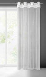 Sari mikrohálós függöny csipkével Fehér 140x250 cm