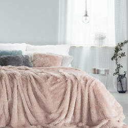  Tiffany szőrme hatású takaró Rózsaszín 200x220 cm
