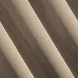  Adelle bársony sötétítő függöny Világosbarna 140x270 cm