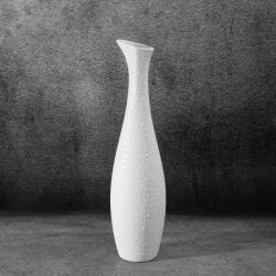 Riso3 kerámia váza Fehér 10x10x41 cm