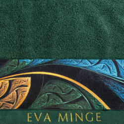  Amber Eva Minge törölköző Sötétzöld 70x140 cm