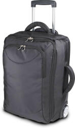 Kimood KI0801 kis méretű gurulós bőrönd vagy utazótáska Kimood, Black-U (ki0801bl-u)