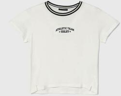 Sisley gyerek pamut póló fehér - fehér 170 - answear - 7 490 Ft