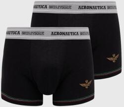 Aeronautica Militare boxeralsó 2 db fekete, férfi, AM1UBX003 - fekete XXL