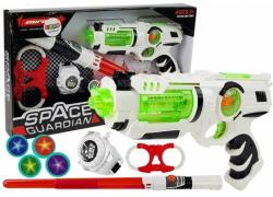 LeanToys Set de joaca sf pentru copii, pistol laser, sabie laser si accesorii gardianul galaxiei, leantoys, 7094 (73046) - bekid
