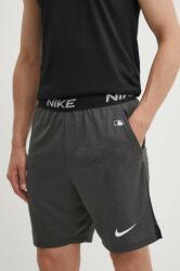 Nike rövidnadrág New York Mets szürke, férfi - szürke XL