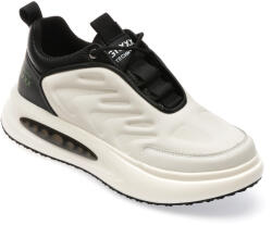 Gryxx Pantofi casual GRYXX alb-negru, K908, din piele ecologica 44