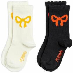 Mini Rodini gyerek zokni 2 db fekete - fekete 10/12