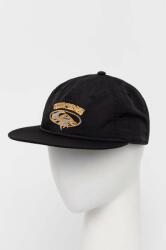 Quiksilver baseball sapka fekete, nyomott mintás - fekete Univerzális méret - answear - 9 990 Ft