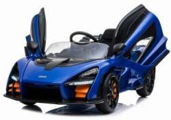 LeanToys Masinuta electrica pentru copii, McLaren Senna albastra, cu telecomanda, 2 motoare, greutate maxima 30 kg, 5350 (MGH-566732)
