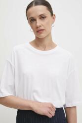 Answear Lab pamut póló női, fehér - fehér L - answear - 6 090 Ft