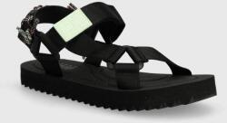 Tommy Jeans szandál TJW EVA SANDAL fekete, női, EN0EN02530 - fekete Női 39