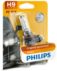 Philips Bec Far H9 PGJ19-5 65W 12V Philips Vision (12361B1)