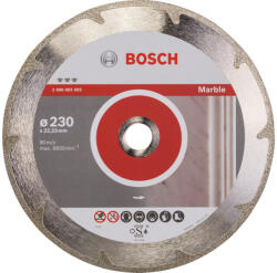 Bosch Gyémánt vágókorong 230 x 2, 2 x 3, 0 x 22, 2 mm folytonos Best for Marble (2608602693) - vasasszerszam
