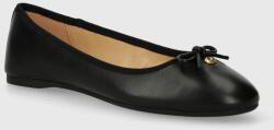 Coach bőr balerina cipő ABIGAIL fekete, CS066 - fekete Női 36