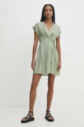 ANSWEAR ruha zöld, mini, harang alakú - zöld M - answear - 17 990 Ft
