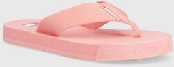 Tommy Jeans flip-flop TJW SOPHISTICATED FLIP-FLOP rózsaszín, női, lapos talpú, EN0EN02452 - rózsaszín Női 40