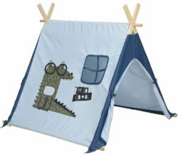  HOMESTYLING Gyerek sátor 101x106x106 cm kék KO-HZ1992820