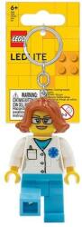 LEGO® LEGO Breloc Iconic cu LED - Femeie Doctor Varsta 6+ ani (LGL-KE185H)