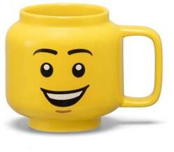 LEGO® LEGO Cană mică din ceramică- Cap de băiat fericit Varsta 4+ ani (40460806)