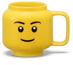 LEGO® LEGO Cană mică din ceramică- Cap de băiat Varsta 4+ ani (40460800)