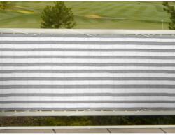 Floracord belátás elleni védelem erkélyre szürke-fehér 500 cm x 90 cm