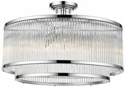 Zuma Line Aplica crom/transparent Zuma Line Sergio 6 becuri (003064-024605)