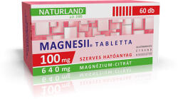 Naturland Magnesii® 100mg/640mg tabletta 60x