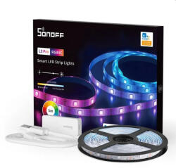 SONOFF Banda LED Sonoff Wifi RGBIC L3-Pro, 5m, Smart, Bluetooth, Sincronizare Muzica, 30 LED m, Alimentare USB (L3-5M-pro)