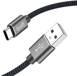 budi USB-A to USB-C Cable Budi 206T/2M 2.4A 2M (black)