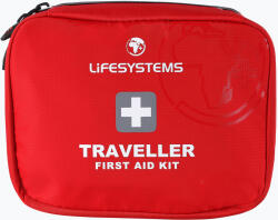 Lifesystems Traveller First Aid Kit piros turisztikai elsősegélycsomag LM1060SI