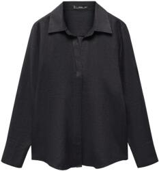 MANGO Bluză 'Samara' negru, Mărimea L