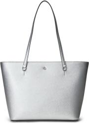 Ralph Lauren Shopper táska 'KARLY' ezüst, Méret