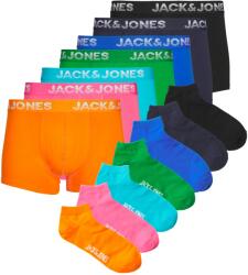 Jack & Jones Boxeralsók 'COLE' kék, zöld, narancs, rózsaszín, fekete, Méret S