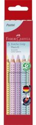 Faber-Castell Színes ceruza készlet 5db-os Faber-Castell Grip Jumbo Pasztell