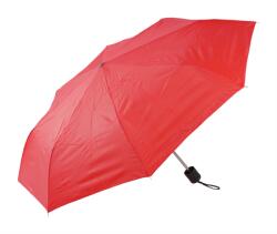  Esernyő összecsukható kézi nyitású O 98cm, 8 paneles 170T poliészter, piros